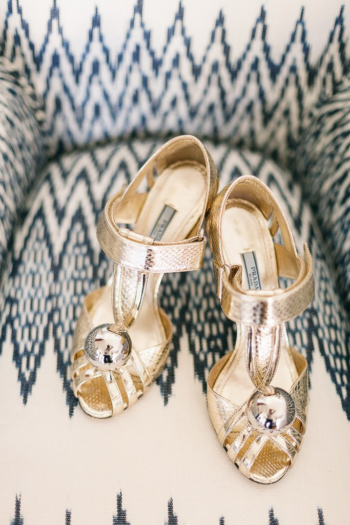 Prada bridal shoes