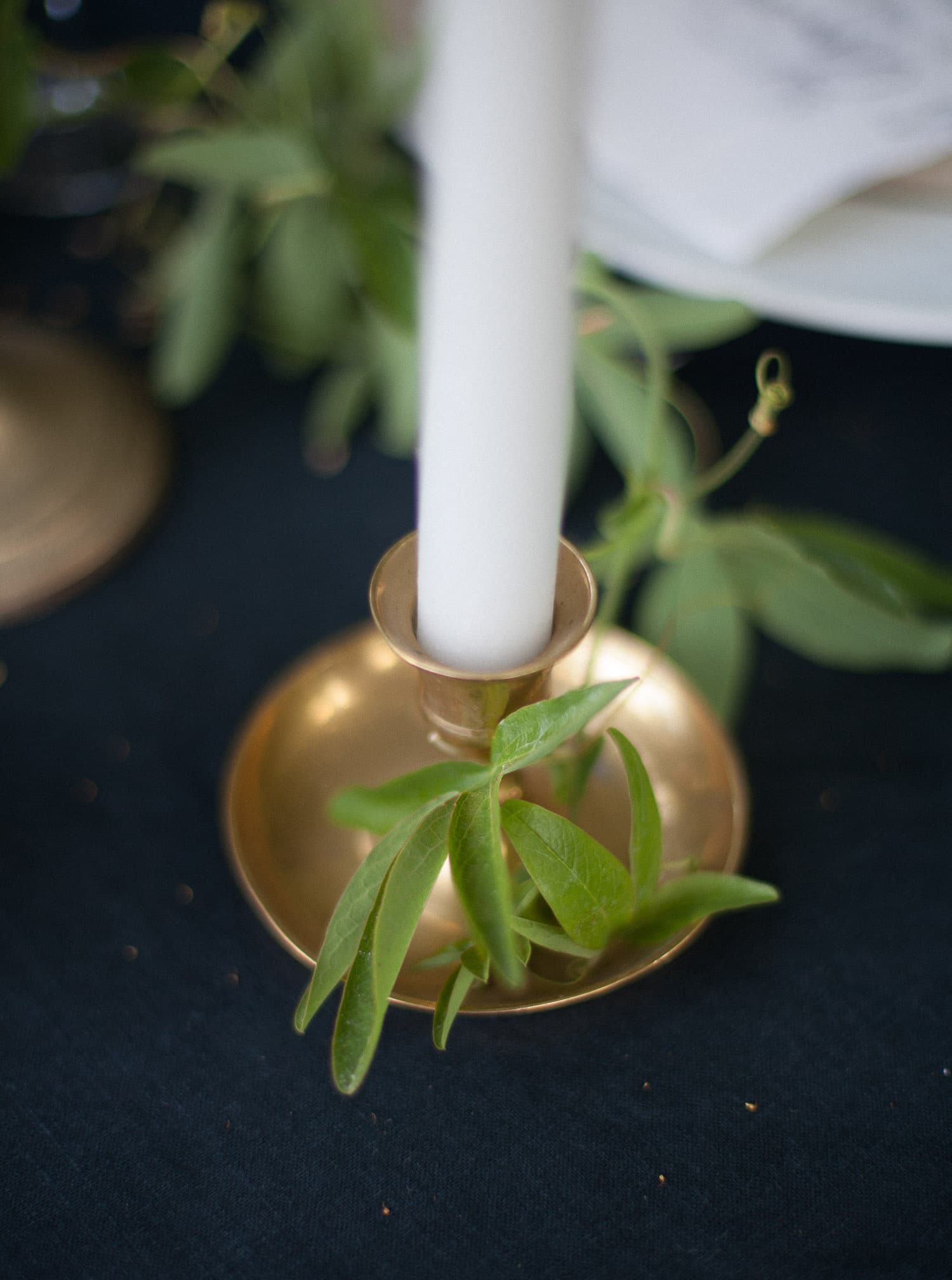 details, candles, greenery